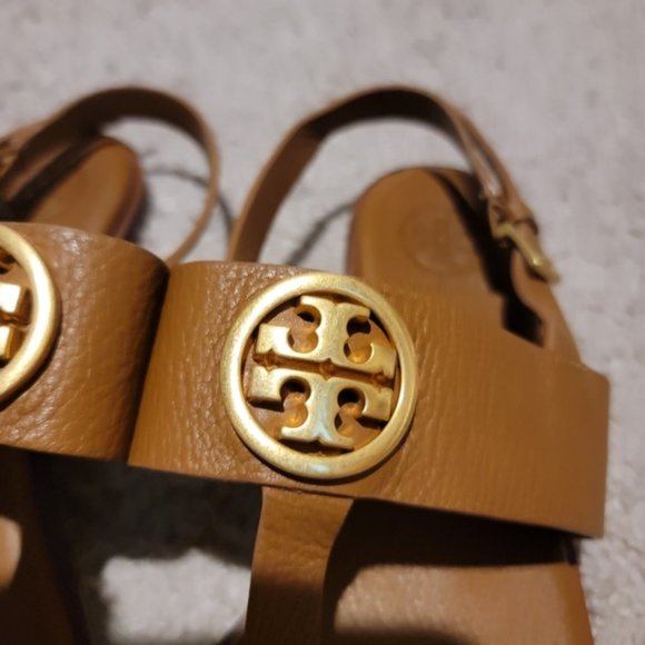 Tory Burch Benton 2 Slingback Thong Sandals Size 6.5 - Picture 3 of 8